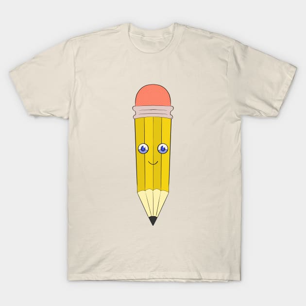 An adorable pencil T-Shirt by DiegoCarvalho